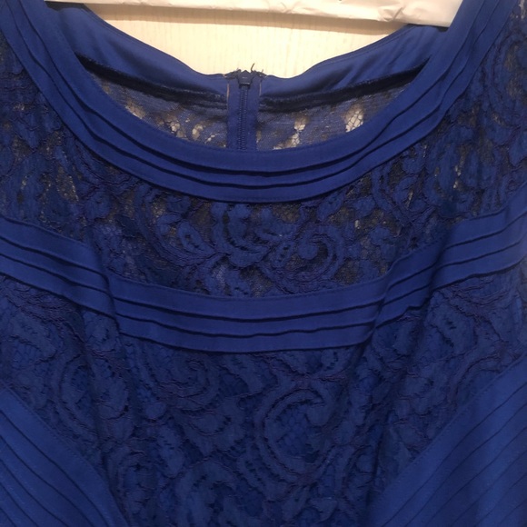 Tadashi Shoji Lace Long Evening Gown - Picture 3 of 11